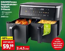 Thomas Philipps GOURMETmaxx Doppelkammer-Heißluftfritteuse Angebot