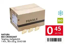 Transgourmet Natura Bio Croissant Angebot