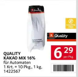 Transgourmet Quality Kakao Mix 16% Angebot