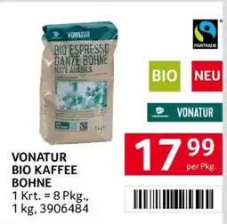 Transgourmet Vonatur Bio Kaffee Bohnen Angebot