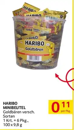 Transgourmet HARIBO MINIBEUTEL Goldbären Angebot