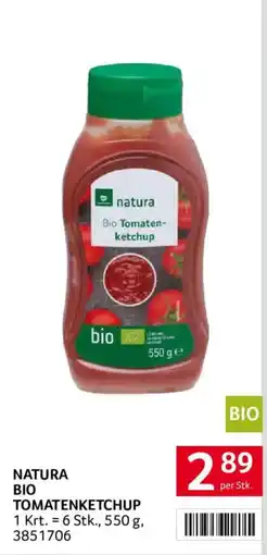 Transgourmet Natura Bio Tomatenketchup Angebot