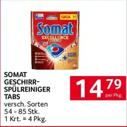 Transgourmet Somat Geschirrspülrreiniger Tabs Angebot