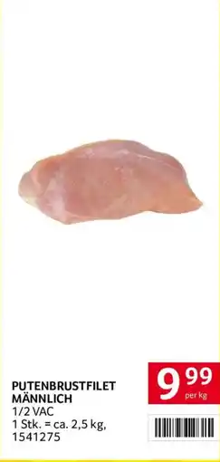 Transgourmet Putenbrustfilet männlich Angebot