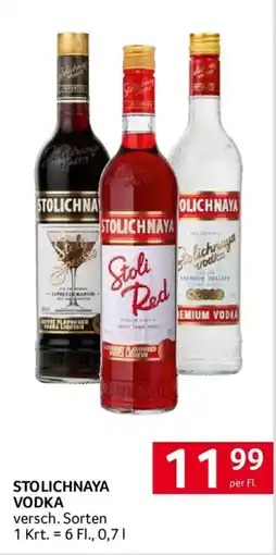 Transgourmet Stolichnaya Vodka Angebot