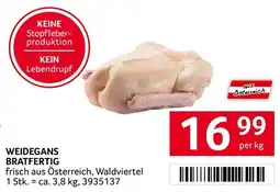 Transgourmet Weidegans Bratfertig Angebot