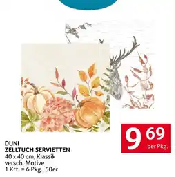 Transgourmet DUNI Zelltuch Servietten Angebot