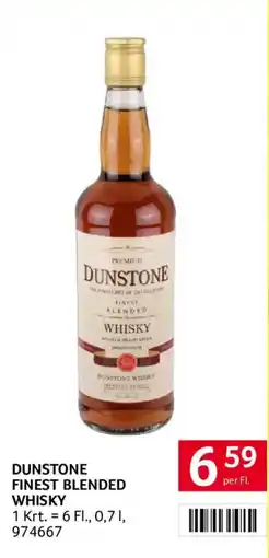 Transgourmet Dunstone Finest Blended Whisky Angebot