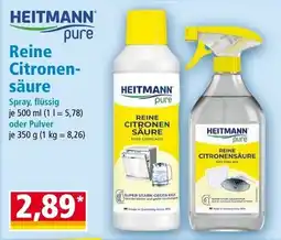 Norma Heitmann pure Reine Citronensäure Angebot
