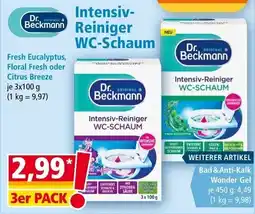 Norma Dr. Beckmann Intensiv-Reiniger WC-Schaum Angebot