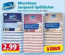 Norma SaubermAX Microfaser Jacquard-Spültücher Angebot
