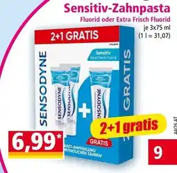 Norma Sensodyne Sensitiv-Zahnpasta Angebot