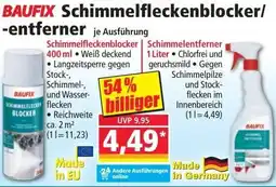Norma BAUFIX Schimmelfleckenblocker/ -entferner Angebot