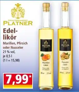 Norma Edel-likör Marillen, Pfirsich oder Nusseler Angebot