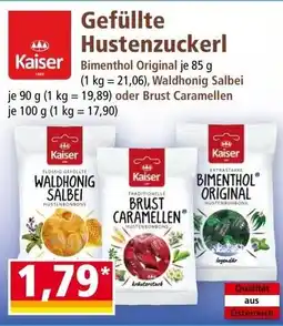 Norma Kaiser Gefüllte Hustenzuckerl Angebot