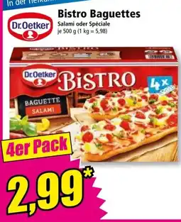 Norma Dr.Oetker Bistro Baguettes Angebot