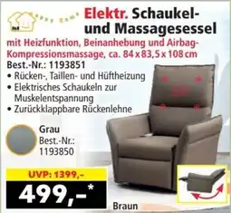 Norma Elektr. Schaukel- und Massagesessel Angebot