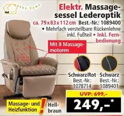 Norma Elektr. Massagesessel Lederoptik Angebot