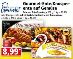Norma Wichmann Gourmet Gourmet-Ente/Knusperente auf Gemüse Angebot