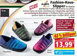 Norma Fashion-Haus-Slipper von Maui Angebot