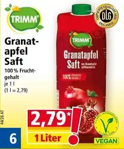 Norma TRIMM Granatapfel Saft Angebot