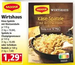 Norma Maggi Wirtshaus Käse-Spätzle mit Röstzwiebeln Angebot