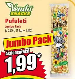 Norma Vendo Snacks Pufuleti Angebot