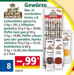 Norma Oase der Gewürze Angebot