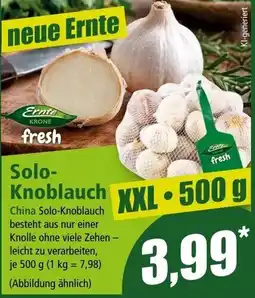 Norma Ernte Krone Solo-Knoblauch Angebot