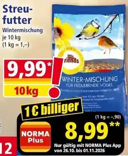 Norma Streu-futter Wintermischung Angebot