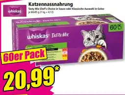 Norma whiskas Tasty Mix Angebot