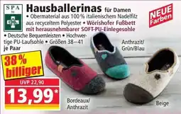 Norma Hausballerinas für Damen Angebot