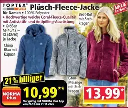Norma TOPTEX Plüsch-Fleece-Jacke Angebot