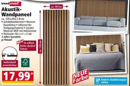 Norma trendstabil Akustik-Wandpaneel Angebot