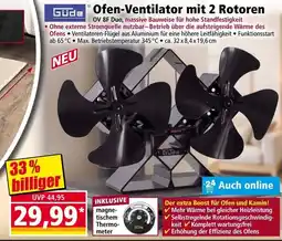 Norma Güde Ofen-Ventilator mit 2 Rotoren Angebot
