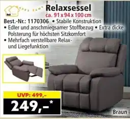 Norma Relaxsessel Angebot