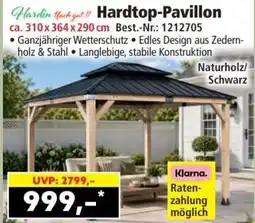 Norma Hardtop-Pavillon Angebot