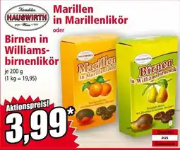 Norma Marillen in Marillenlikör oder Birnen in Williamsbirnenlikör Angebot