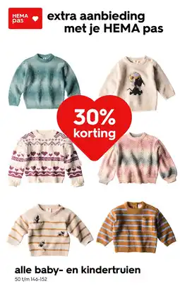 HEMA alle baby- en kindertruien Angebot