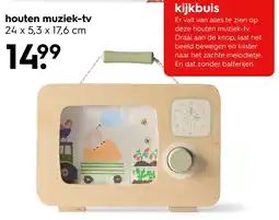 HEMA houten muziek-tv Angebot