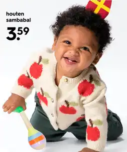 HEMA houten sambabal Angebot