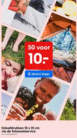 HEMA fotoafdrukken via de fotosnel service Angebot