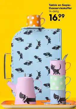 HEMA Takkie en Siepie-theeservieskoffer Angebot