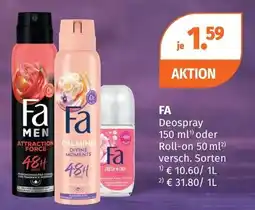 Müller Fa Deospray Angebot