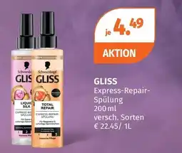 Müller Schwarzkopf GLISS Express-Repair-Spülung Angebot