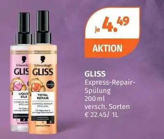 Schwarzkopf GLISS Express-Repair-Spülung