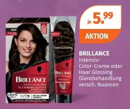 Müller Schwarzkopf Brilliance Intensiv-Color-Creme oder Haar Glossing Angebot