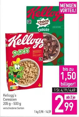 Sutterlüty Kellogg's Cerealien Angebot