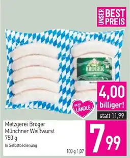 Sutterlüty Metzgerei Broger Münchner Weißwurst Angebot