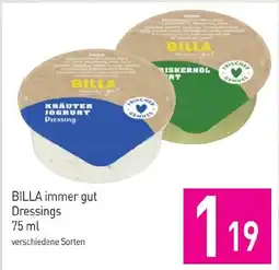 Sutterlüty BILLA immer gut Dressings Angebot